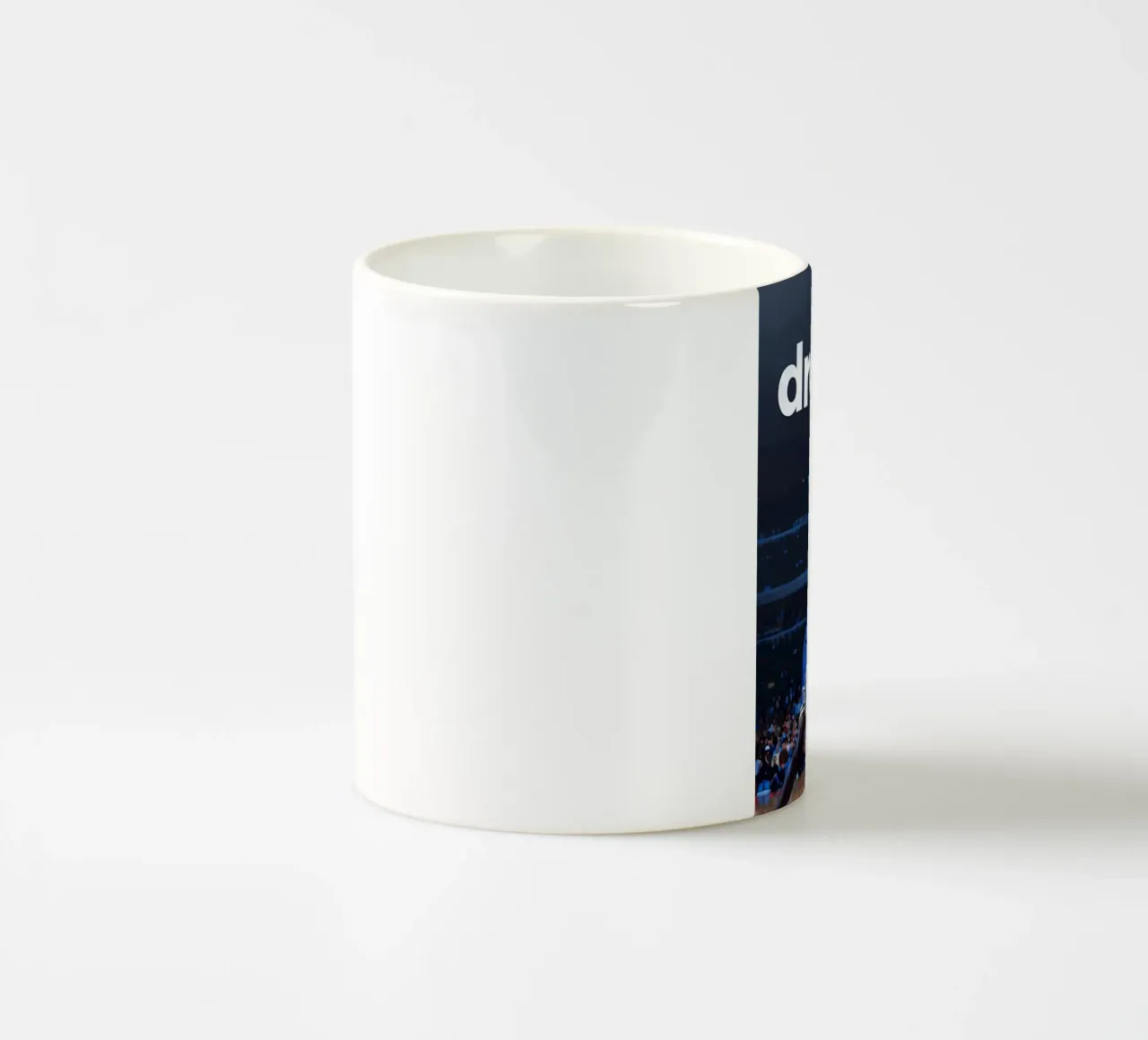 chase your dreams tazza in ceramica da Type & Tape