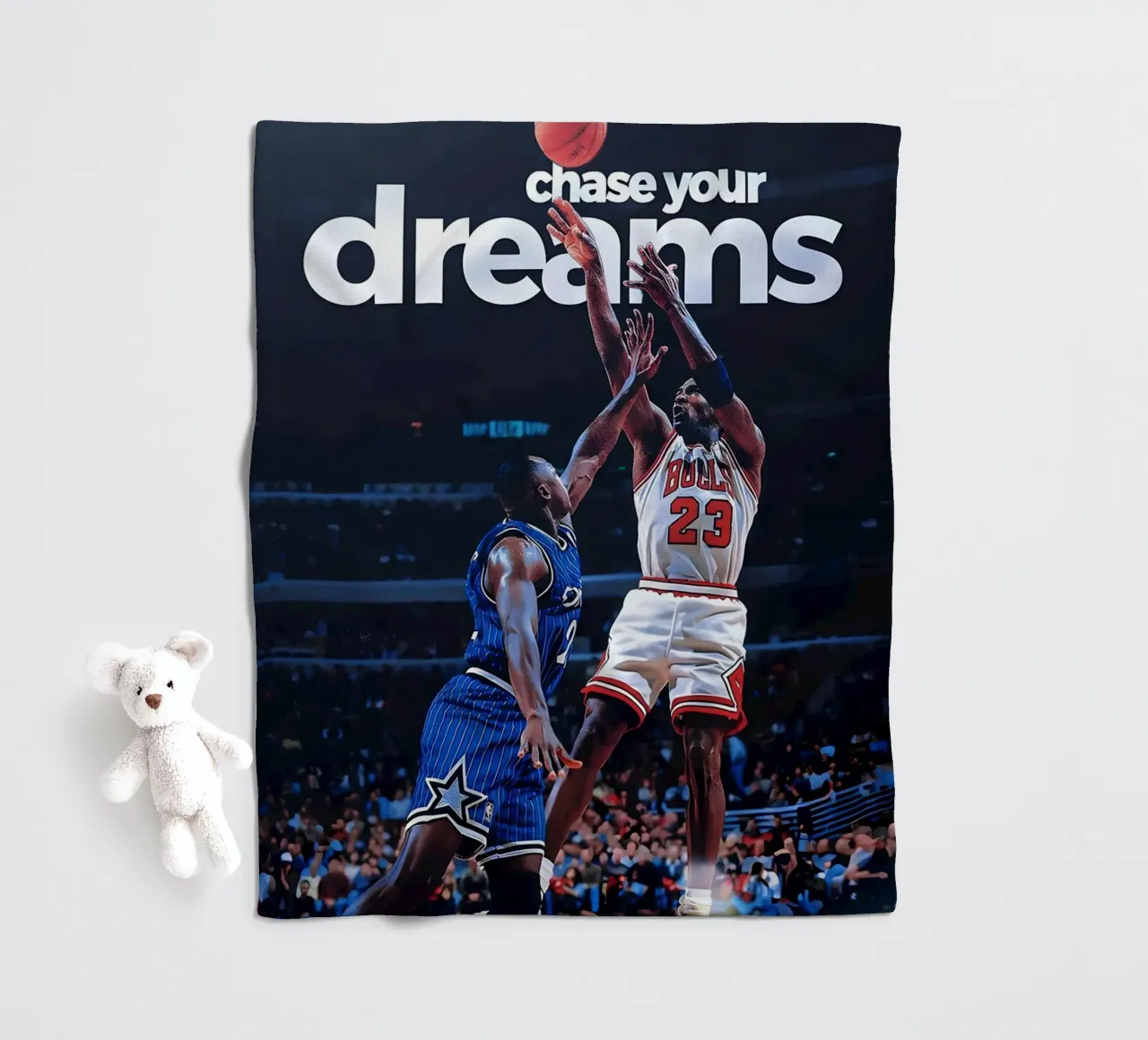 chase your dreams coperta in pile da Type & Tape