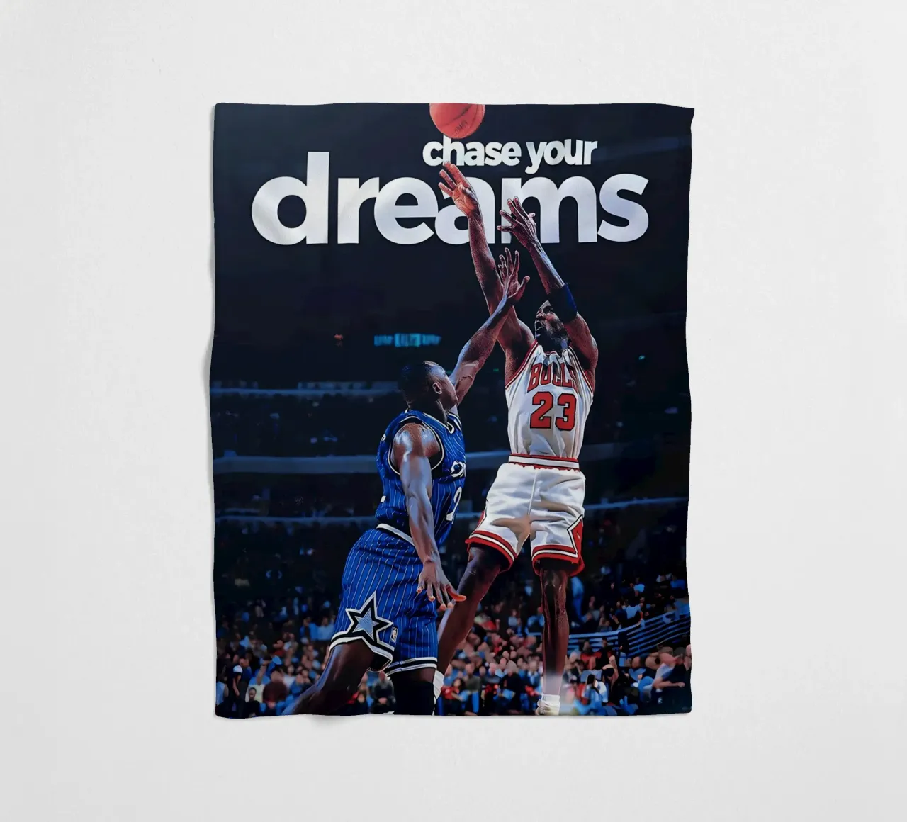 chase your dreams coperta in pile da Type & Tape