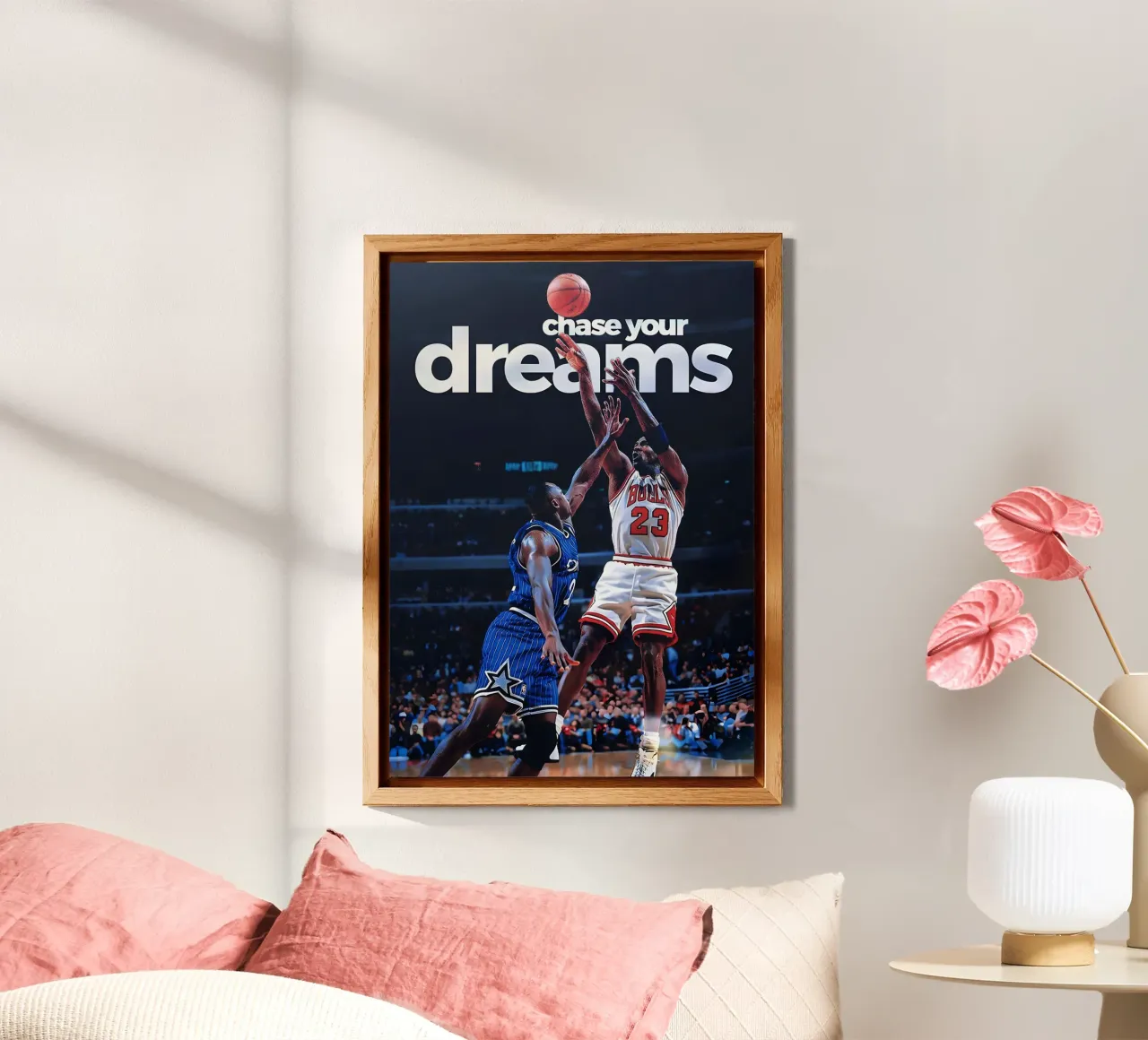 chase your dreams alluminio dibond da Type & Tape