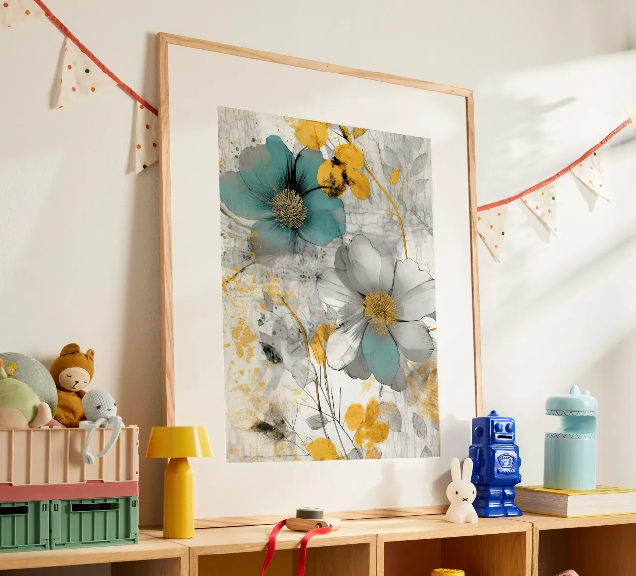 Gemälde 3 Poster von Yaso Design Boho & Botanic