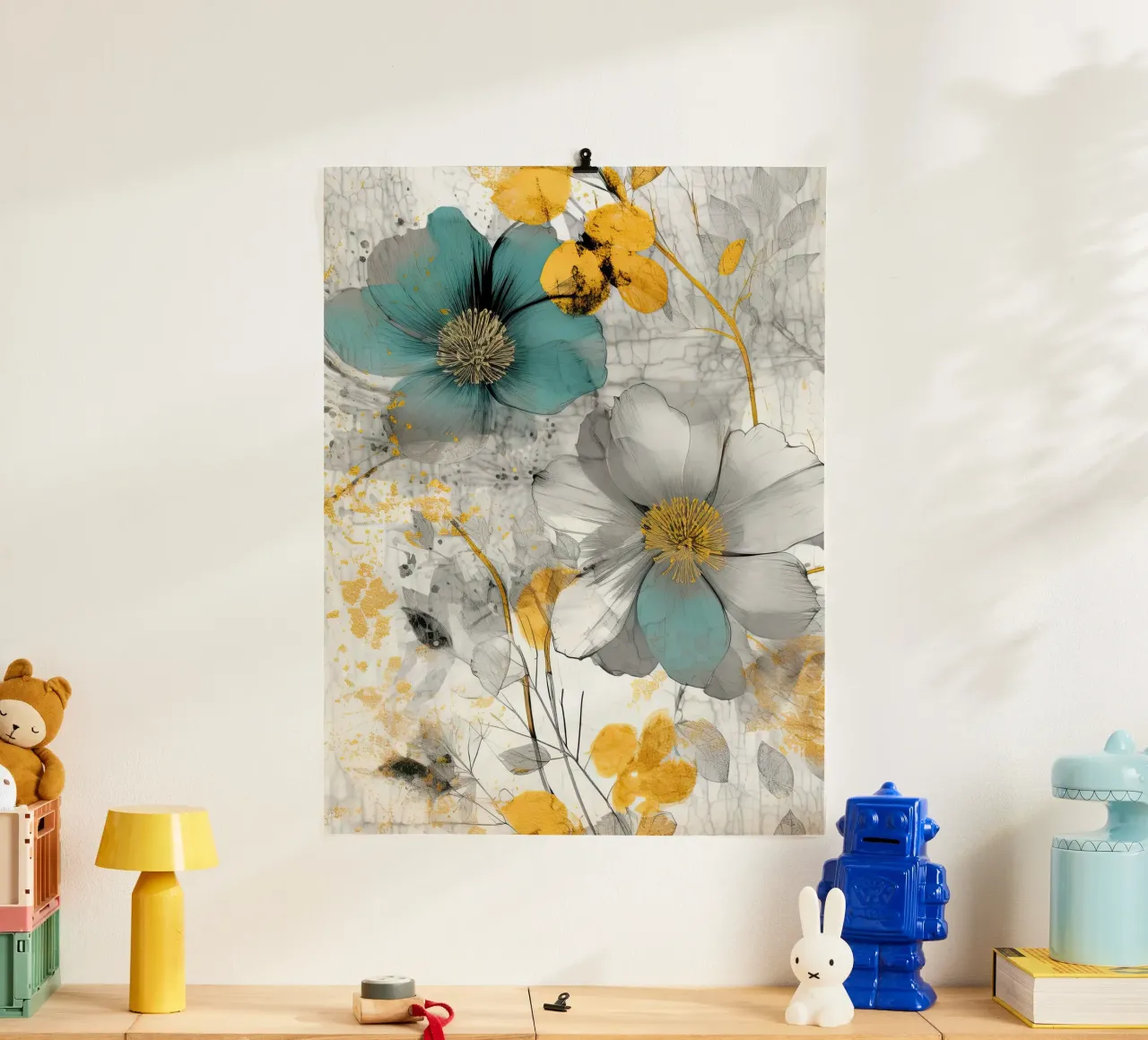 Gemälde 3 Poster von Yaso Design Boho & Botanic