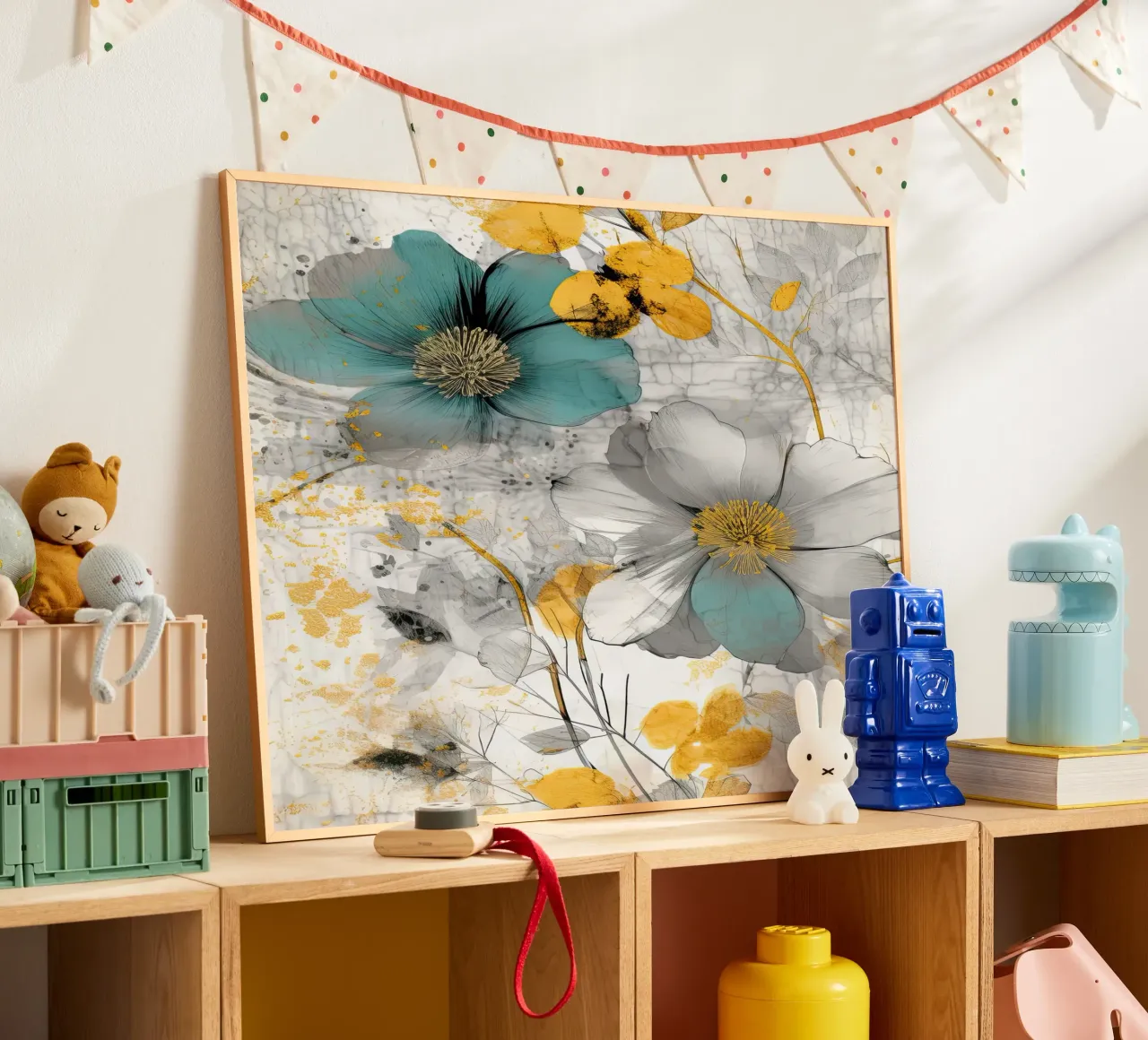 Gemälde 3 Poster von Yaso Design Boho & Botanic