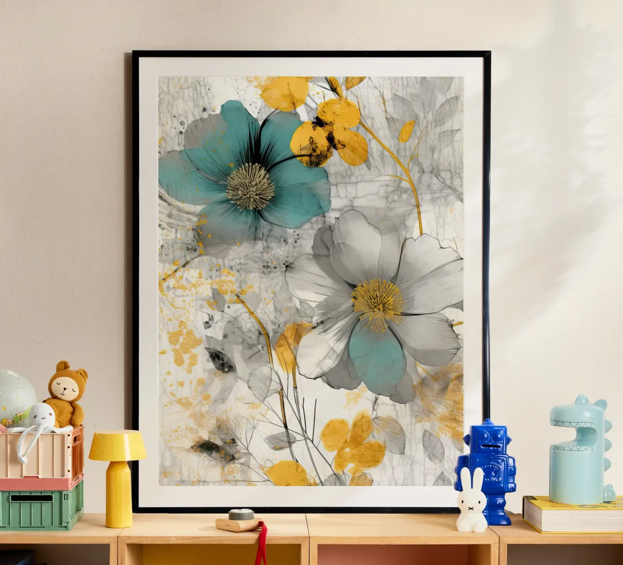 Gemälde 3 Poster von Yaso Design Boho & Botanic