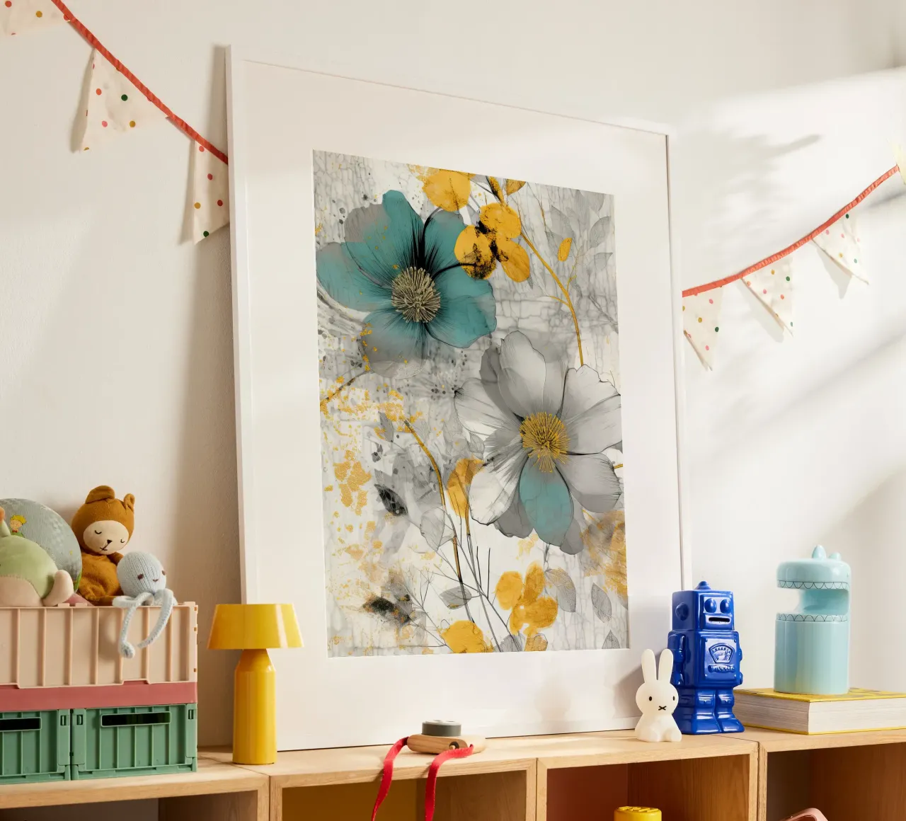 Gemälde 3 Poster von Yaso Design Boho & Botanic