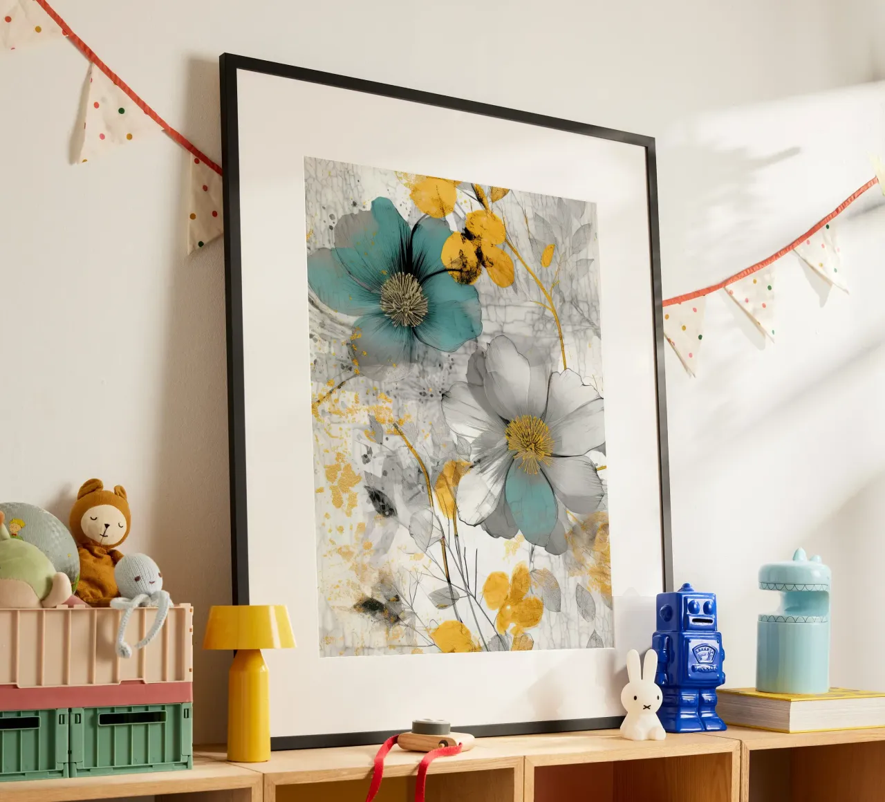 Gemälde 3 Poster von Yaso Design Boho & Botanic