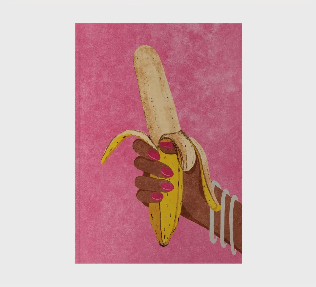 banana notebook by Amber Hughes