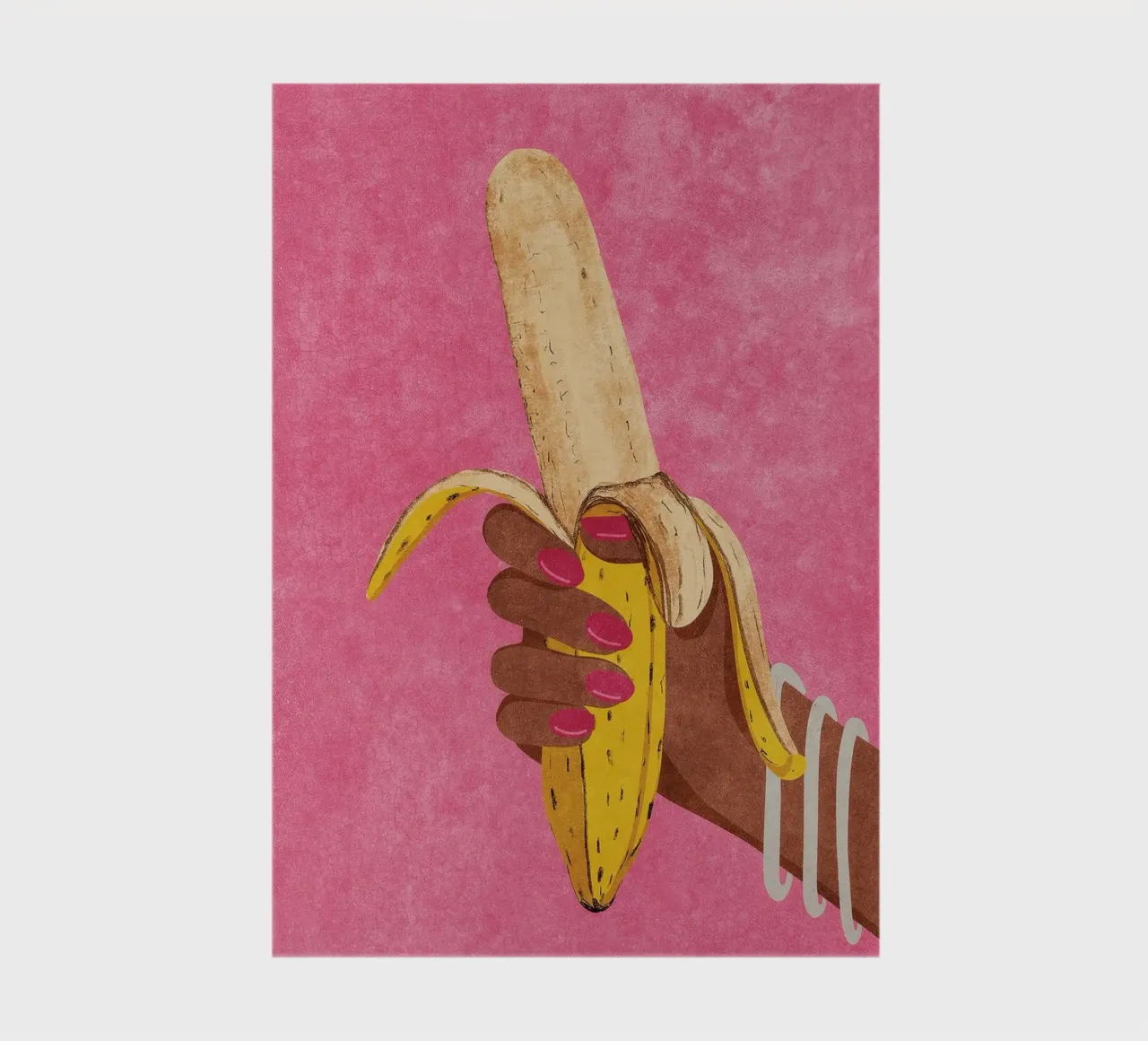 banana notebook by Amber Hughes