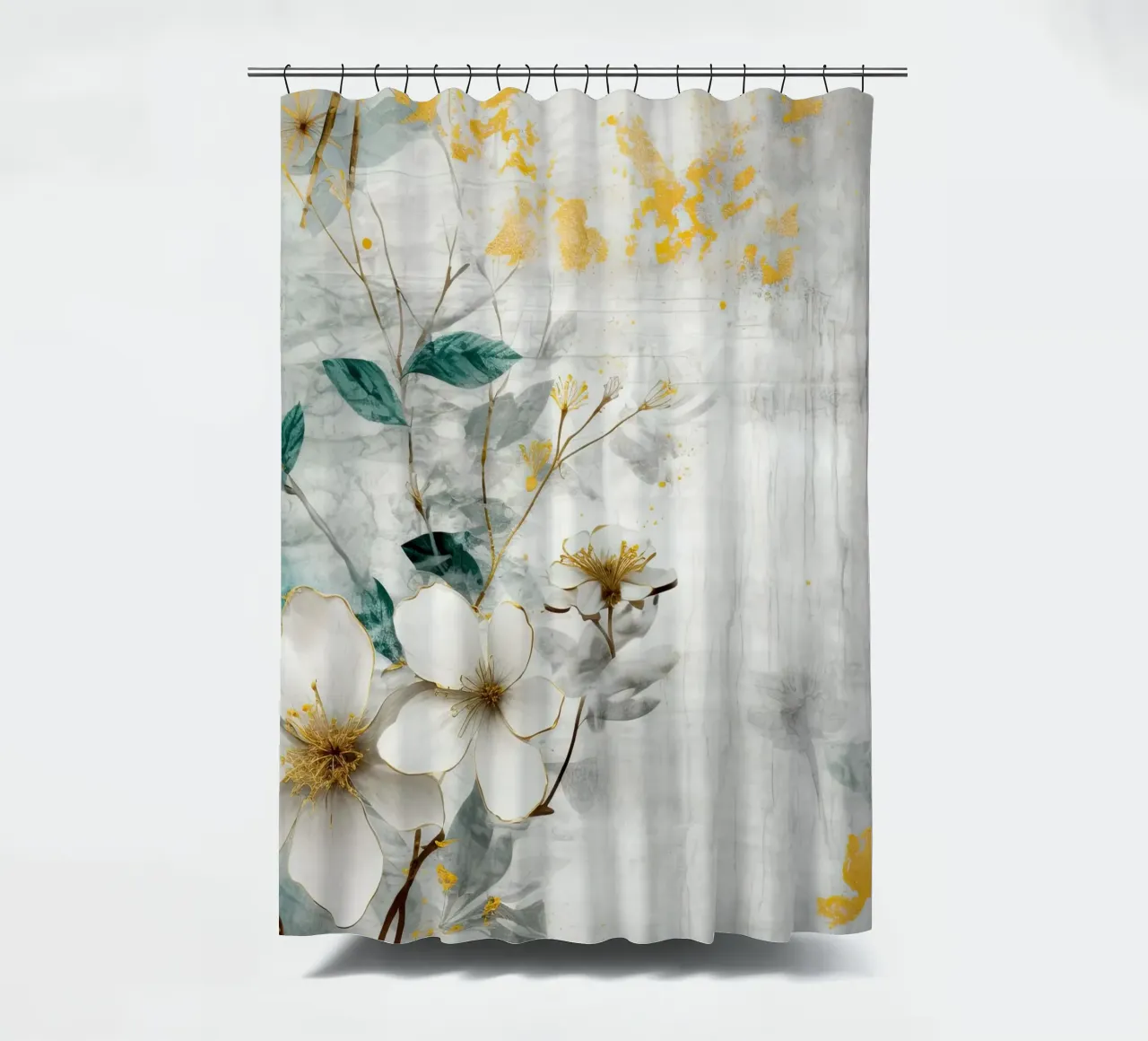 Gemälde 4 Duschvorhang von Yaso Design Boho & Botanic