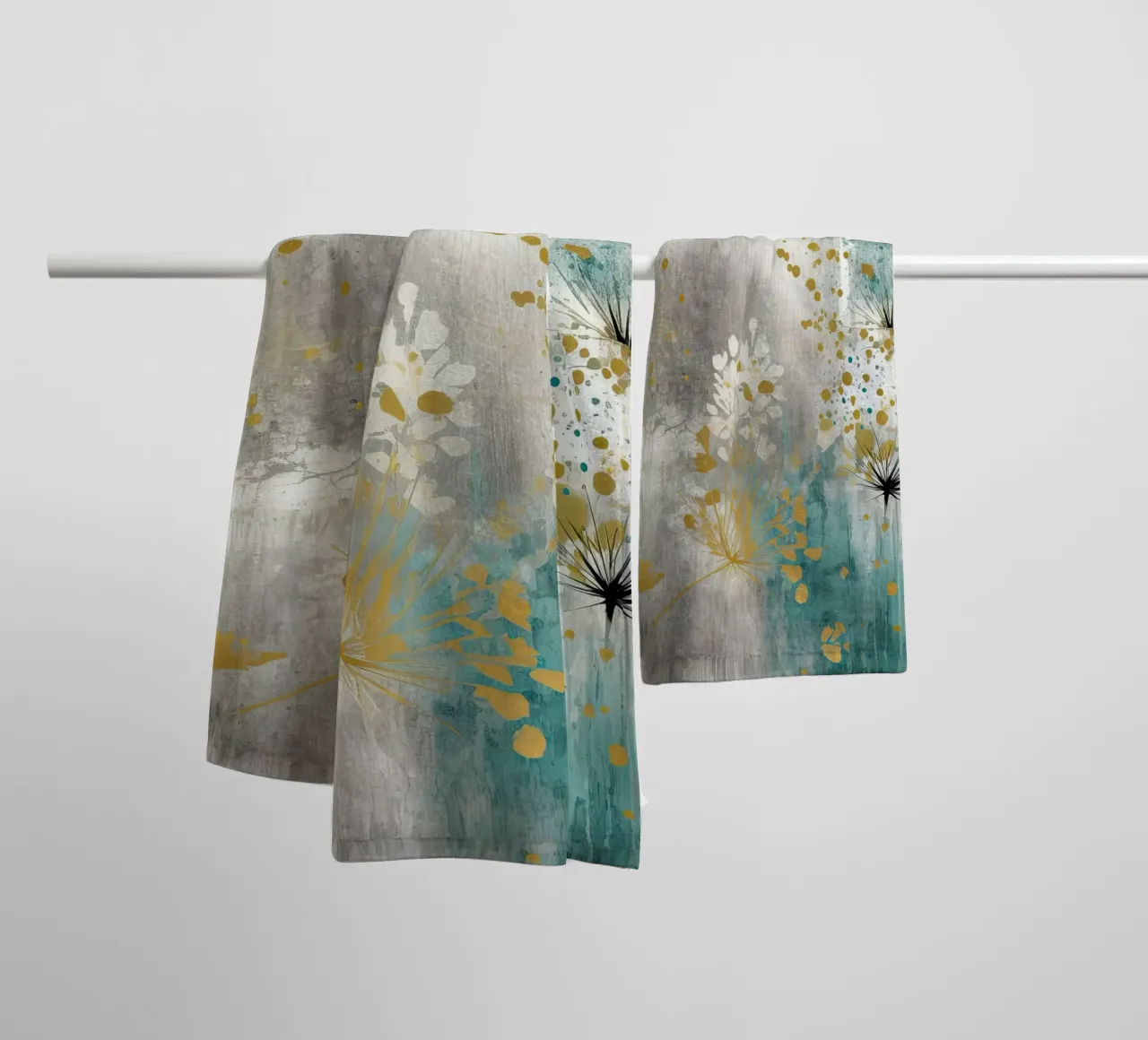Gemälde 5 Handtuch von Yaso Design Boho & Botanic