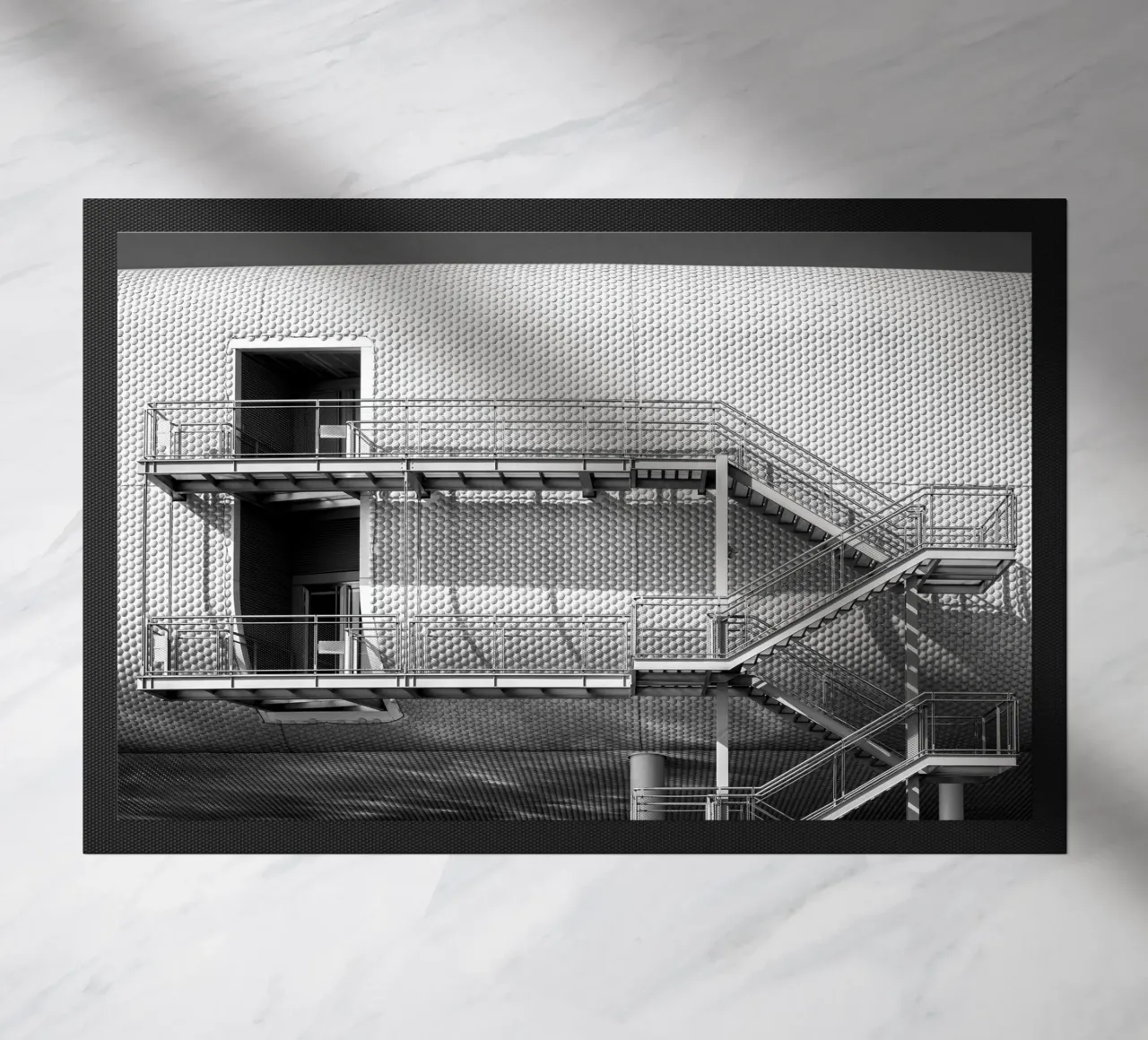 Edificio astratto zerbino da anderm