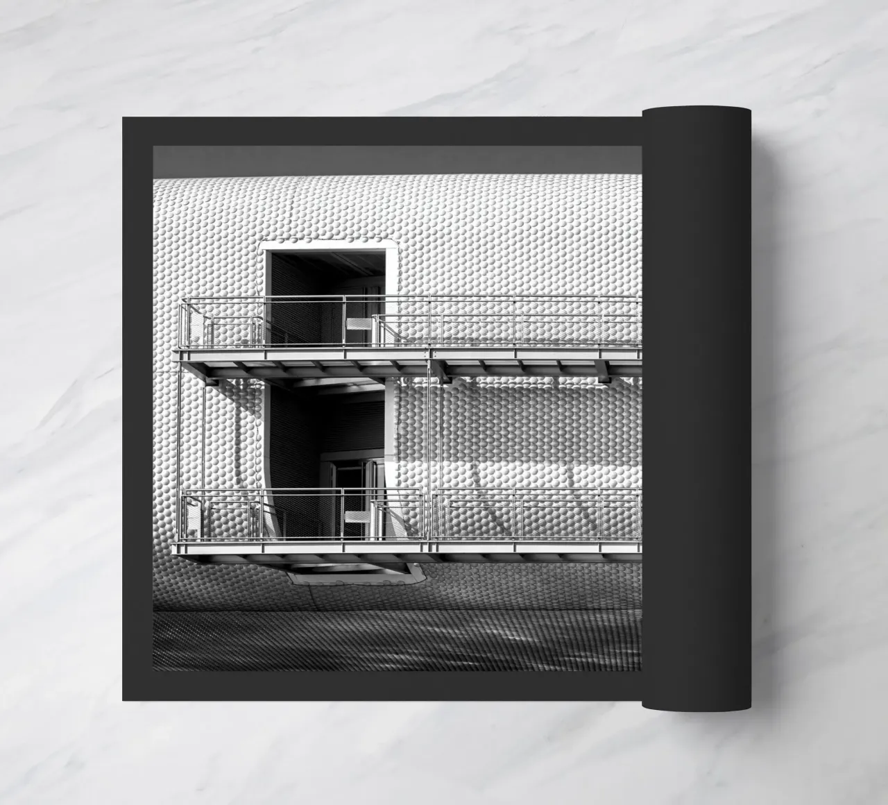 Edificio astratto zerbino da anderm