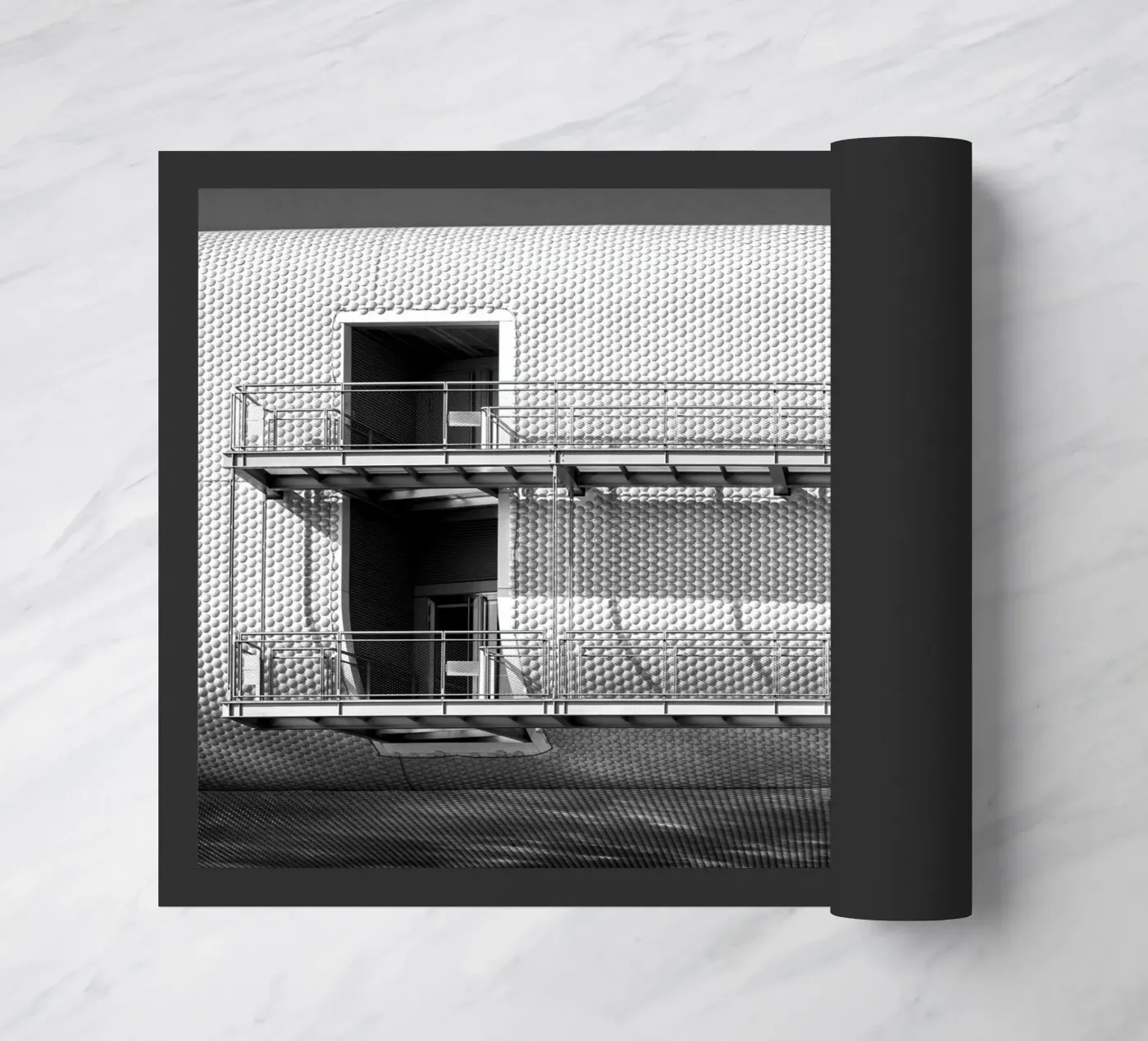 Edificio astratto zerbino da anderm