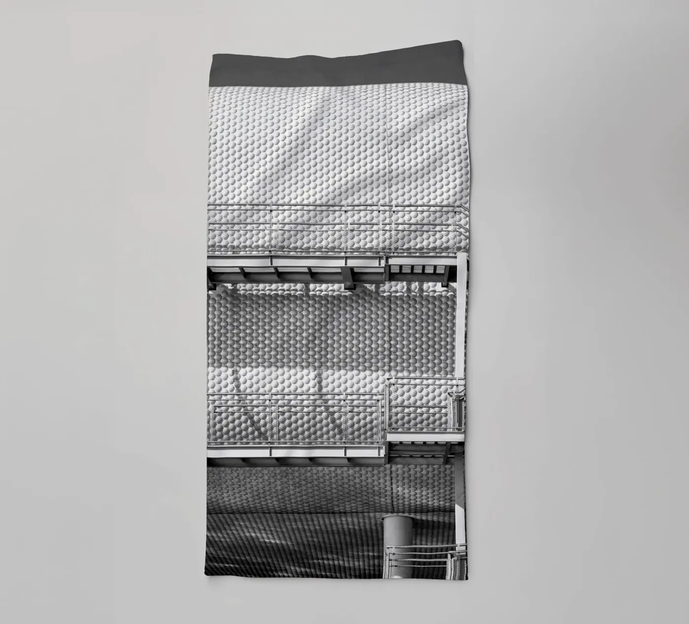 Edificio astratto asciugamano da bagno da anderm