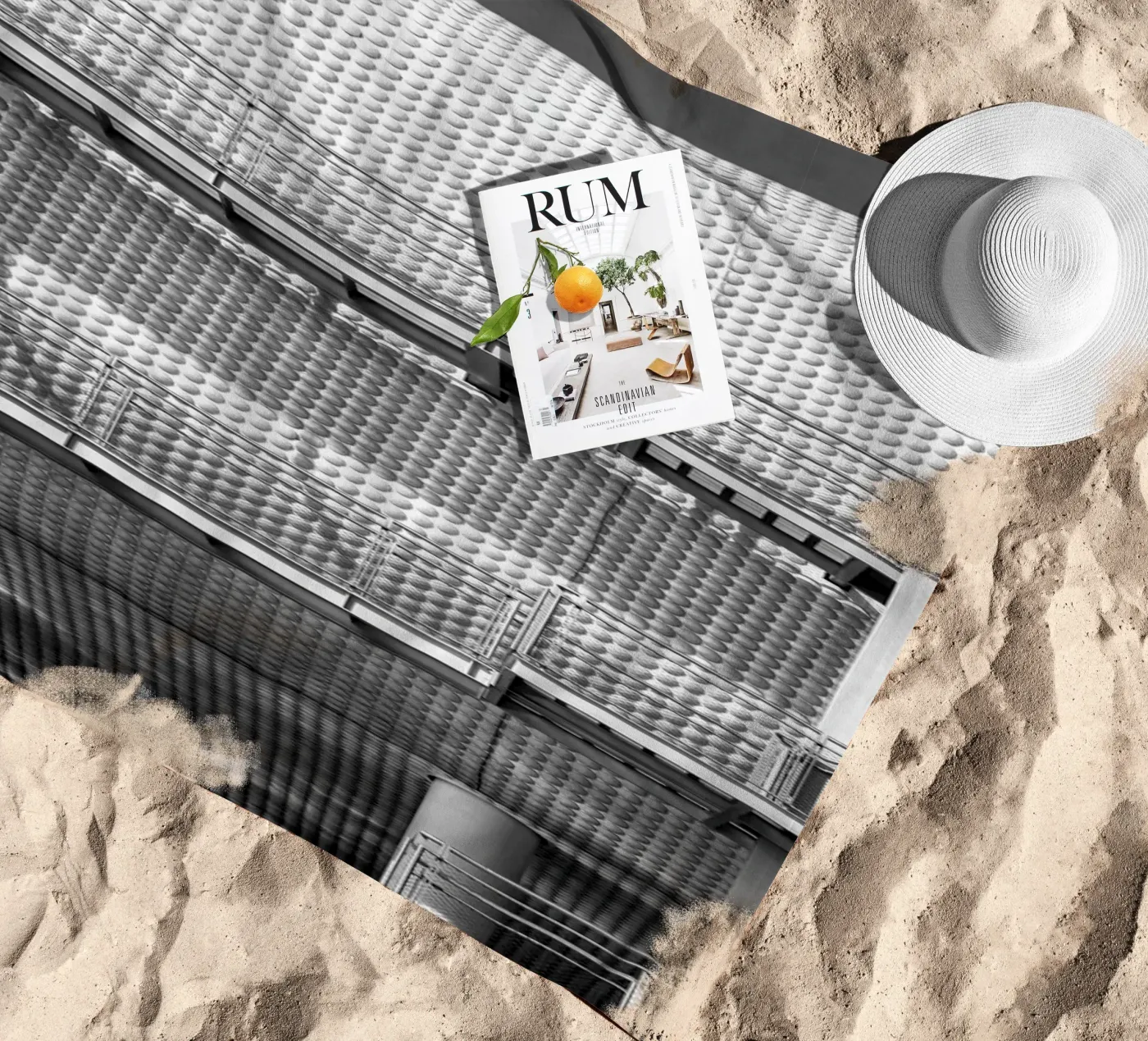 Abstract building serviette de plage de anderm