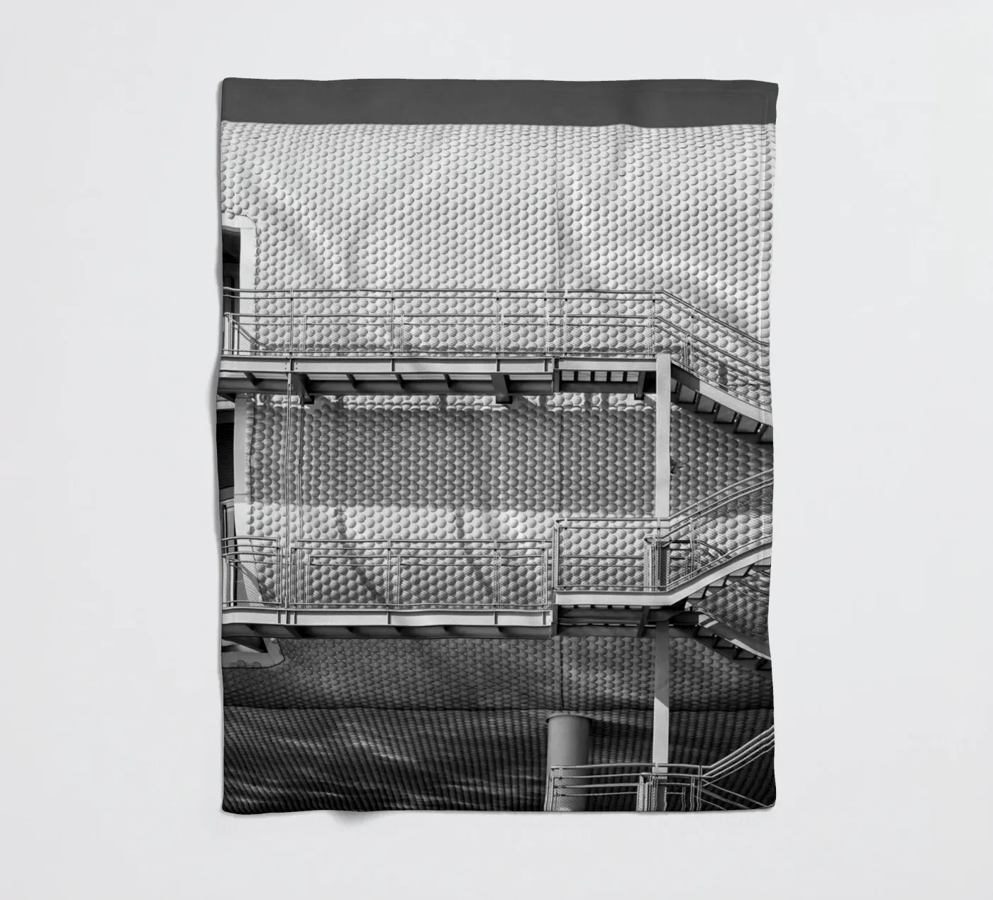 Abstract building coperta in pile da anderm