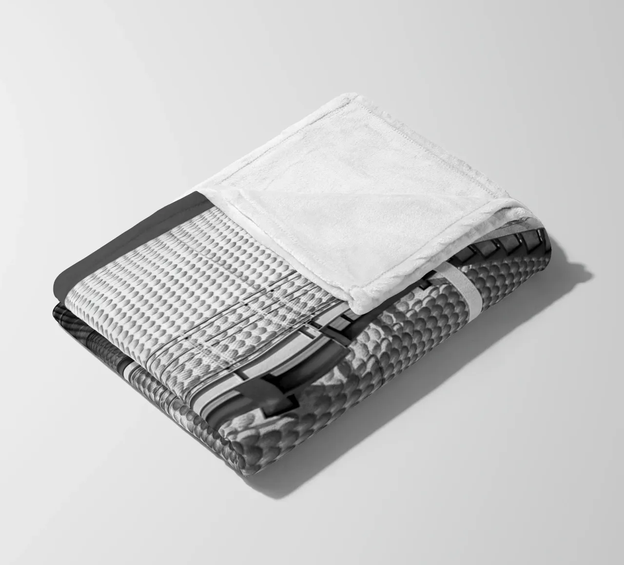 Edificio astratto coperta in pile da anderm