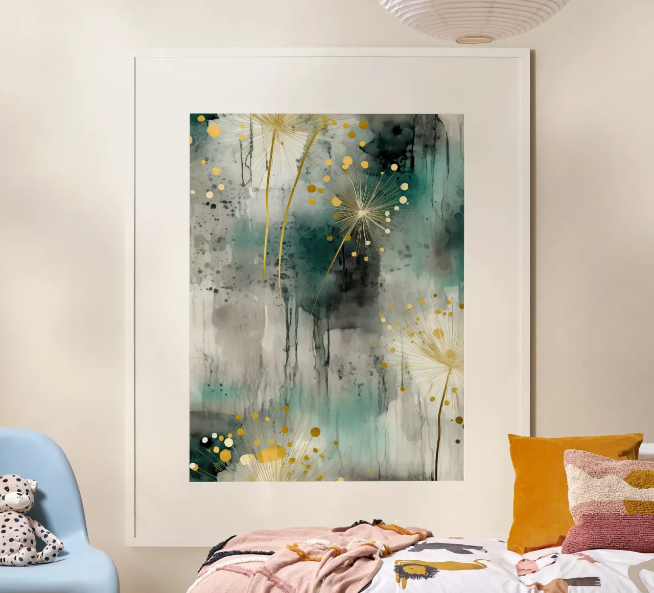 Gemälde 10 Poster mit Kunststoffrahmen von Yaso Design Boho & Botanic