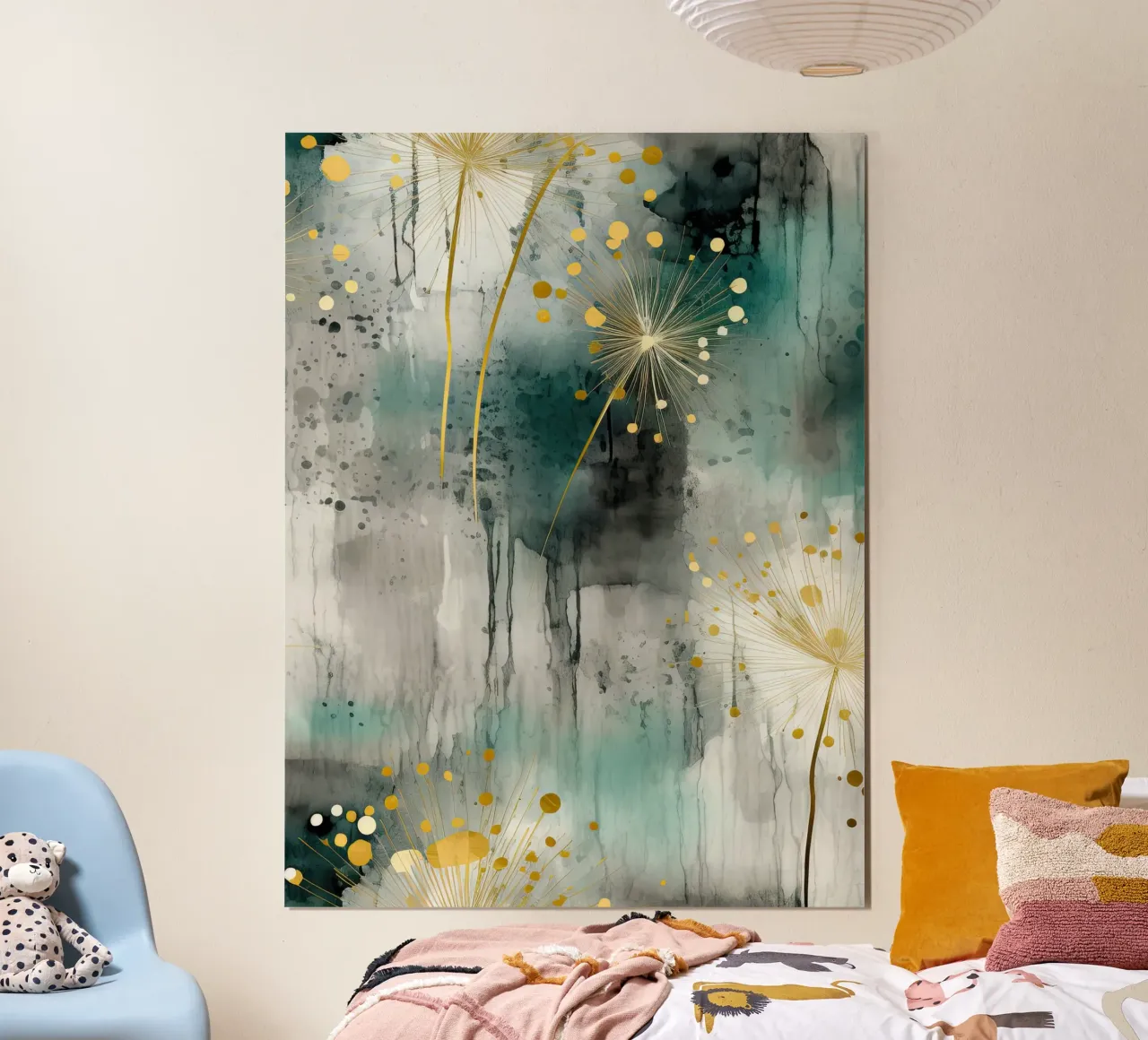 Gemälde 10 Poster mit Kunststoffrahmen von Yaso Design Boho & Botanic