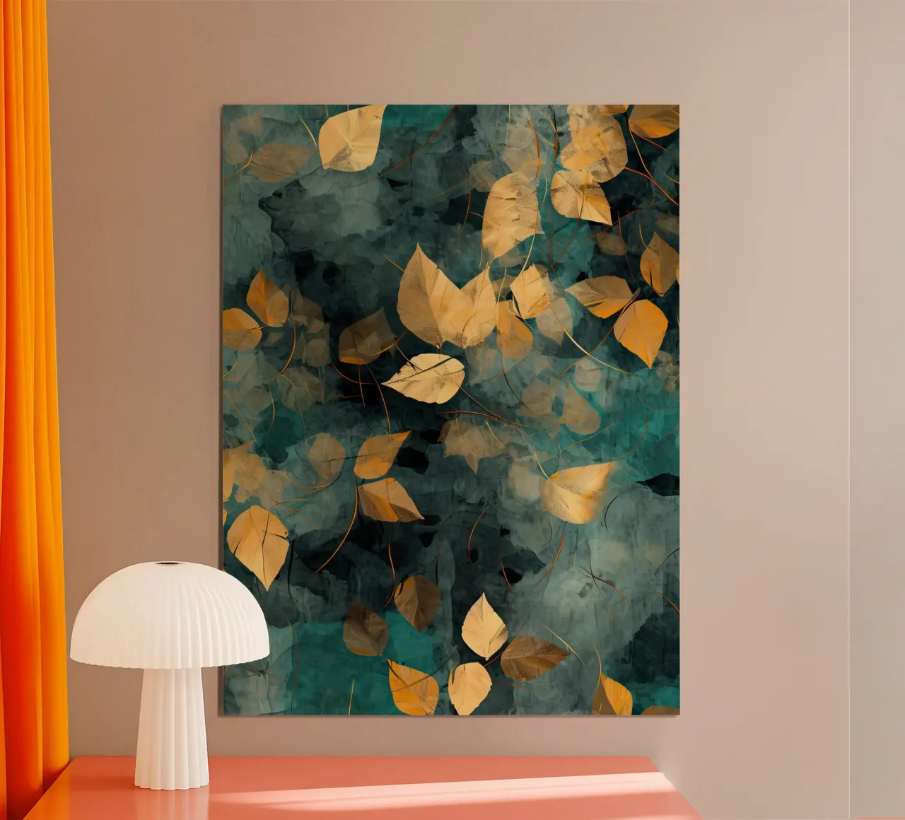 Gemälde 13 Poster mit Holzrahmen von Yaso Design Boho & Botanic