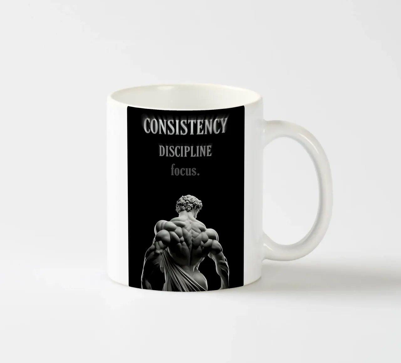 CONSISTENGY DISCIPLINE tazza in ceramica da Type & Tape