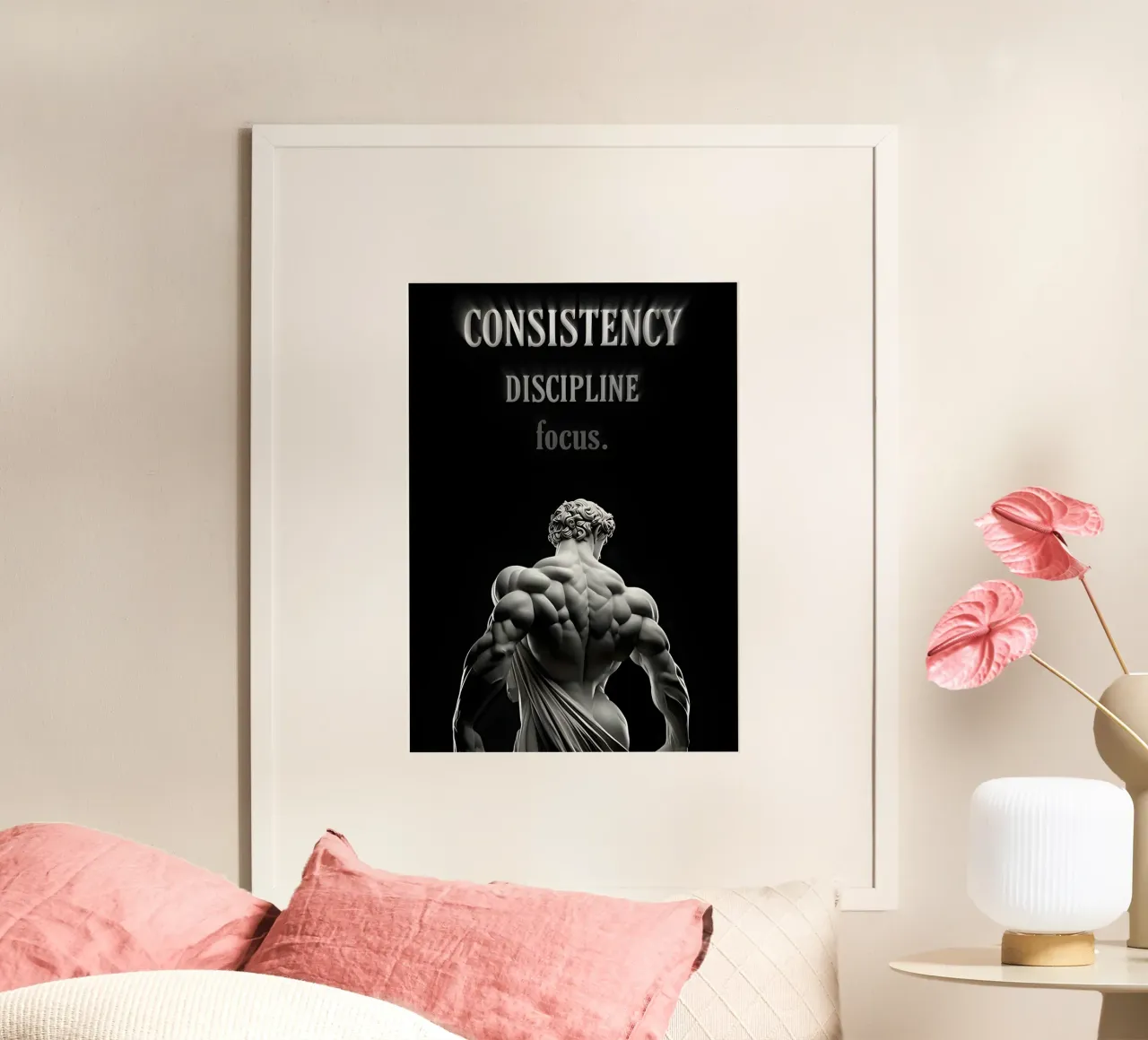 CONSISTENGY DISCIPLINE poster da Type & Tape