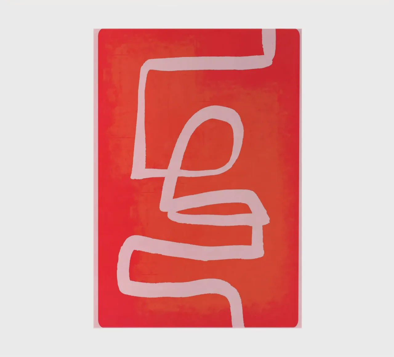 Abstract line art 207 notebook by ThingDesign