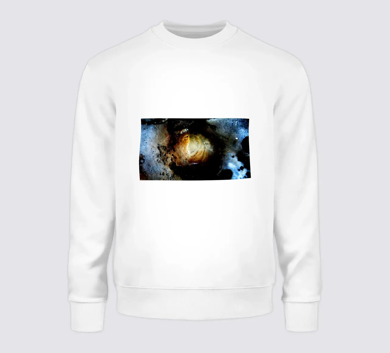 Abstract Eye Wall Art – Cosmic Galaxy Print felpa da jay