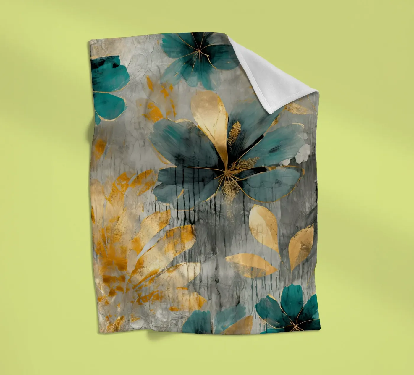 Gemälde 20 Fleecedecke von Yaso Design Boho & Botanic
