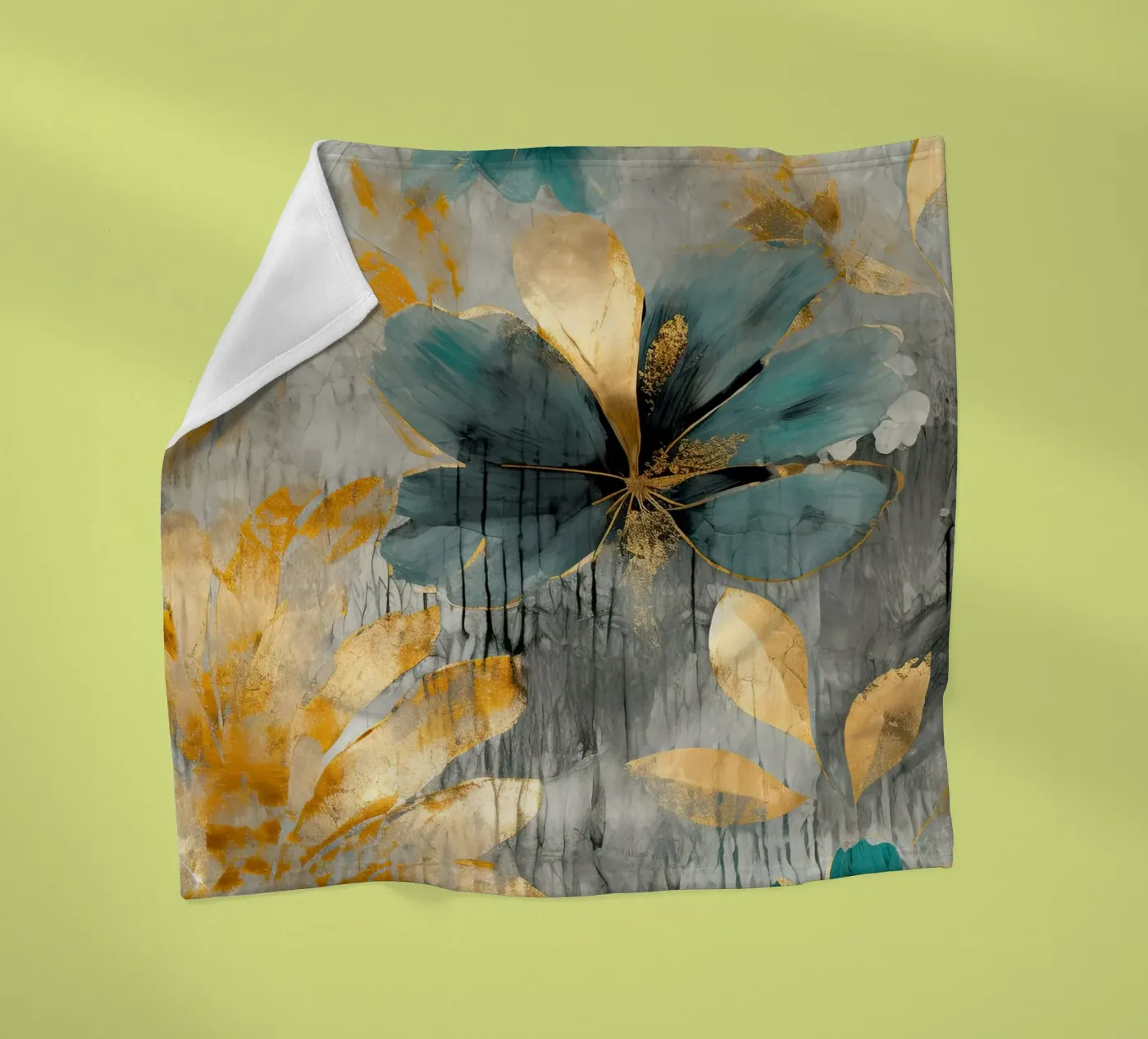 Gemälde 20 Fleecedecke von Yaso Design Boho & Botanic
