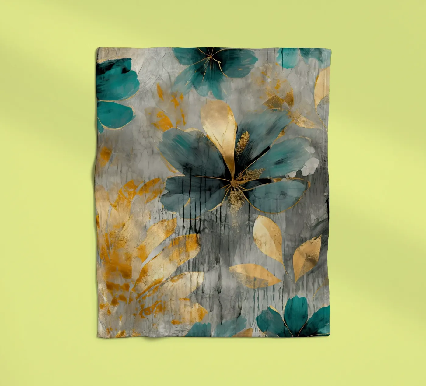 Gemälde 20 Fleecedecke von Yaso Design Boho & Botanic