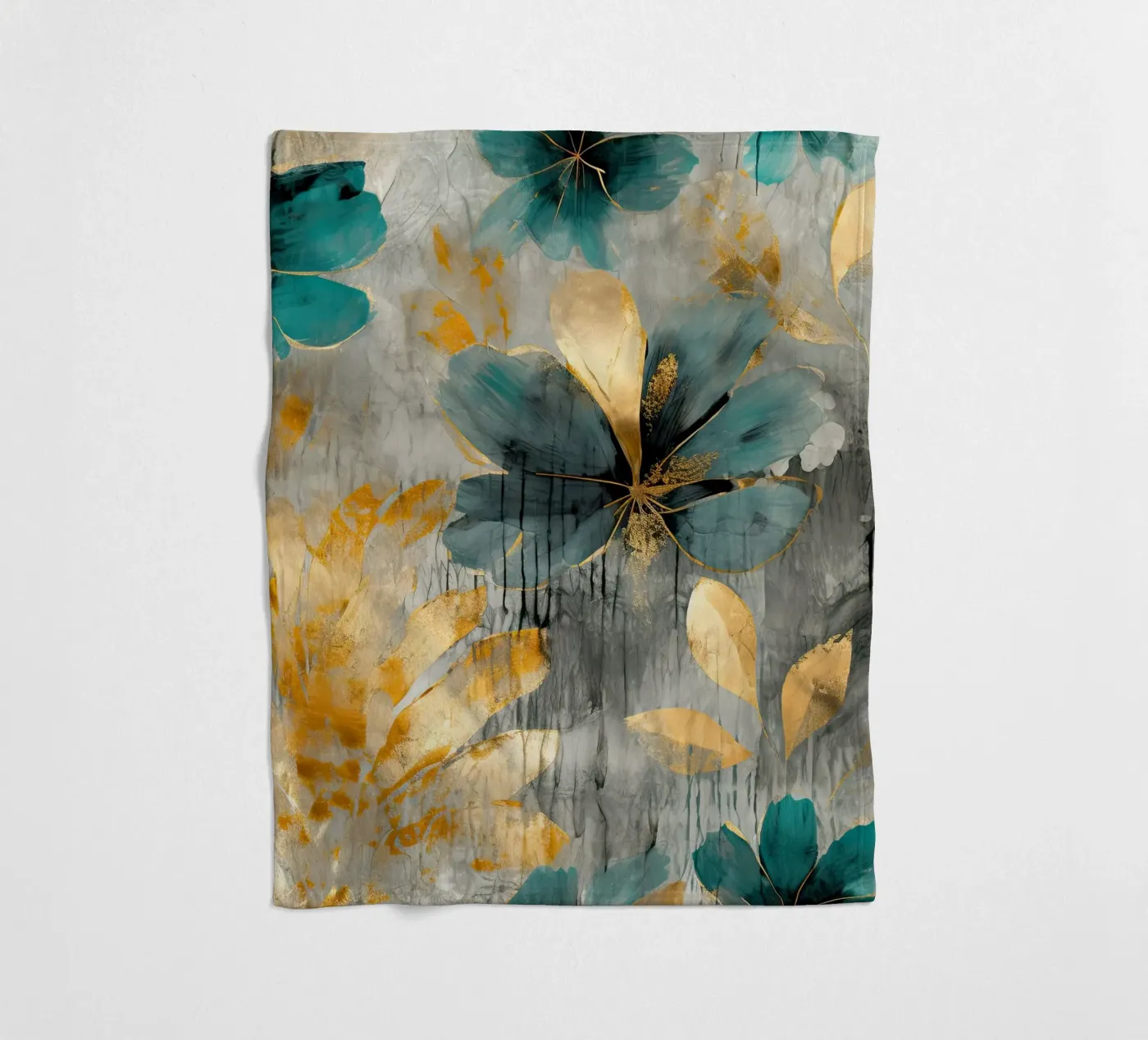 Gemälde 20 Fleecedecke von Yaso Design Boho & Botanic