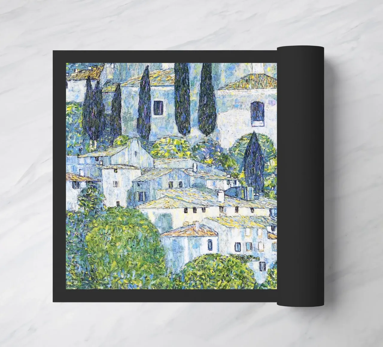Kirche in Cassone (Chiesa di Cassone) di Gustav Klimt zerbino da Jolie Prints