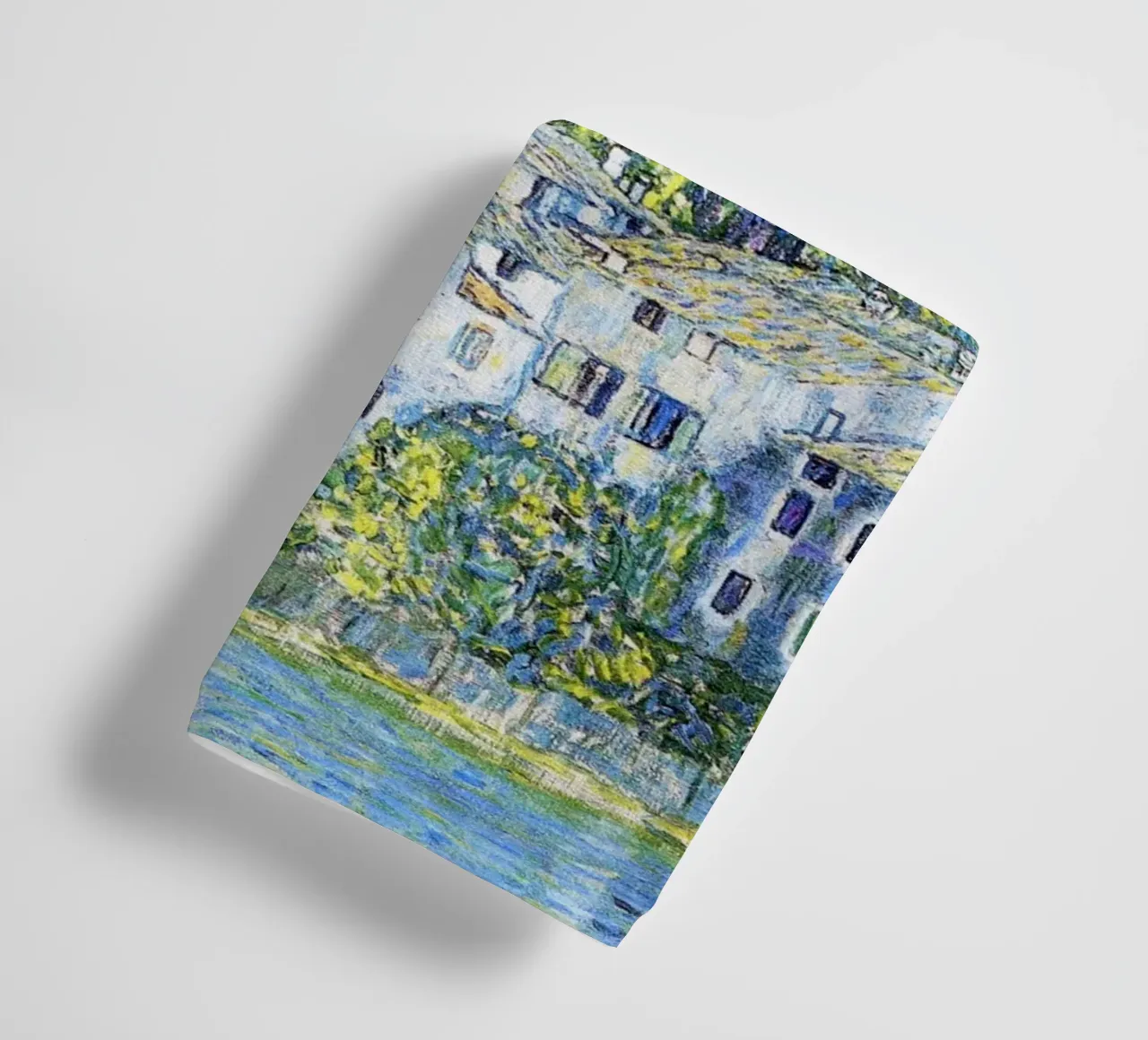 Kirche in Cassone (Church in Cassone) by Gustav Klimt towel by Art History