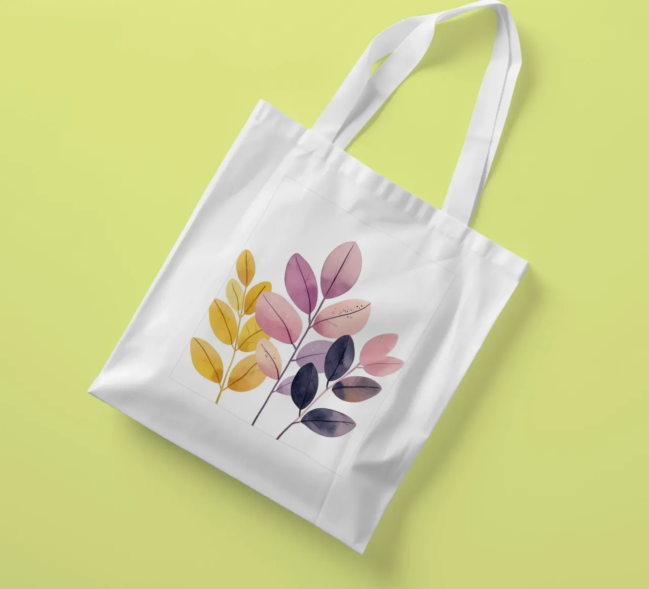 Foglie Boho 1 borsa in juta da Yaso Design Boho & Botanic