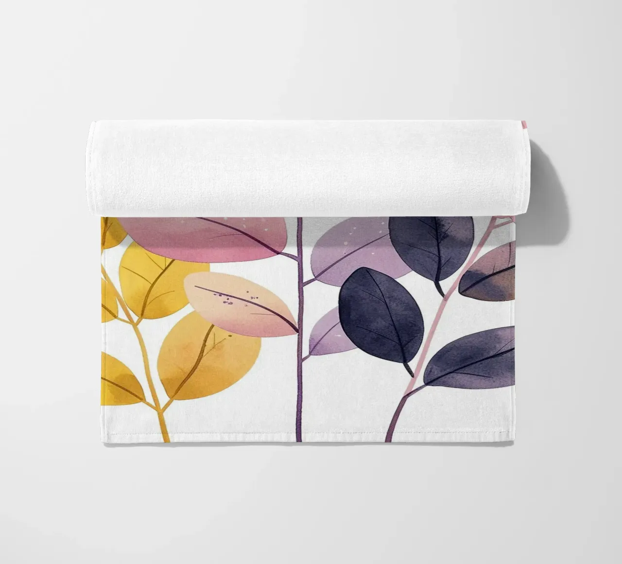 Foglie Boho 1 telo mare da Yaso Design Boho & Botanic