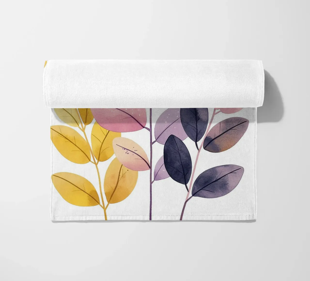 Foglie Boho 1 telo mare da Yaso Design Boho & Botanic