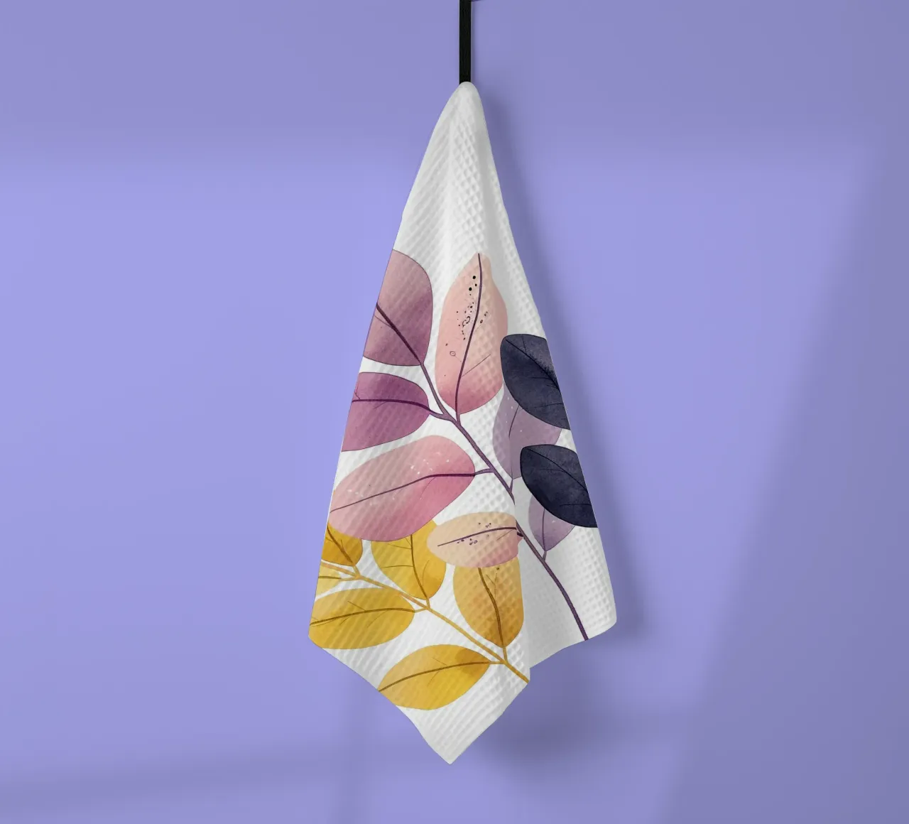 Foglie Boho 1 canovaccio da cucina da Yaso Design Boho & Botanic