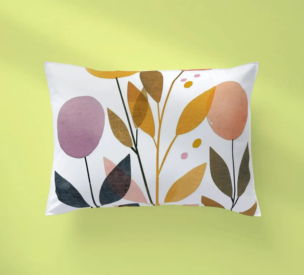 Foglie Boho 2 cuscino da Yaso Design Boho & Botanic