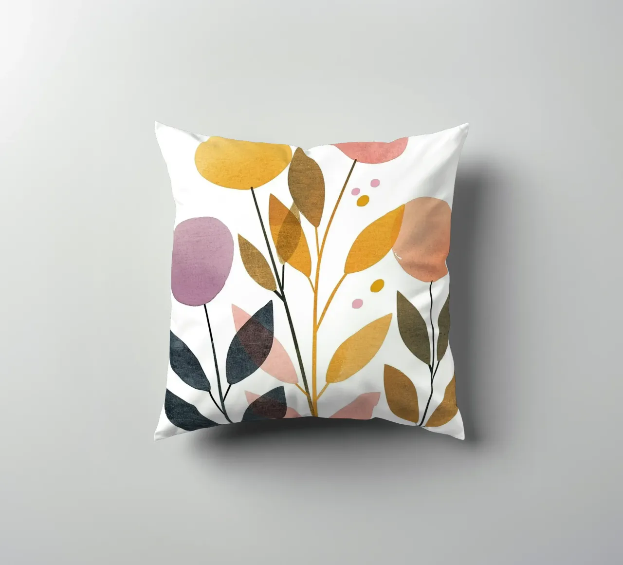 Foglie Boho 2 cuscino da Yaso Design Boho & Botanic
