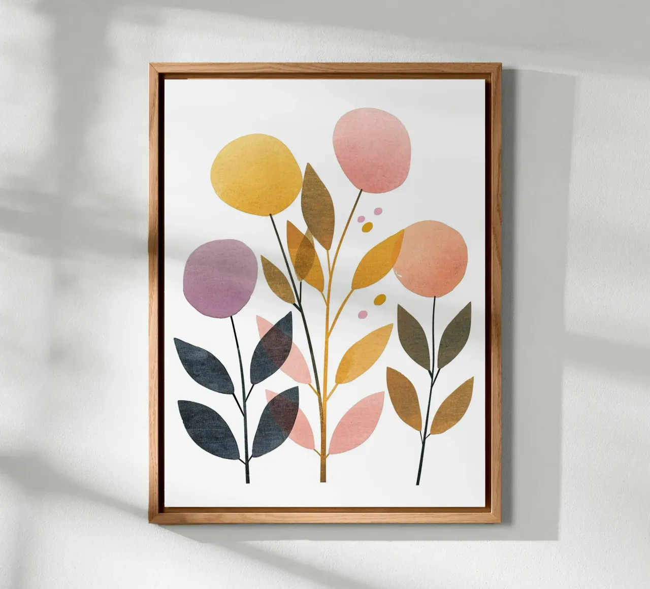 Foglie Boho 2 alluminio dibond da Yaso Design Boho & Botanic
