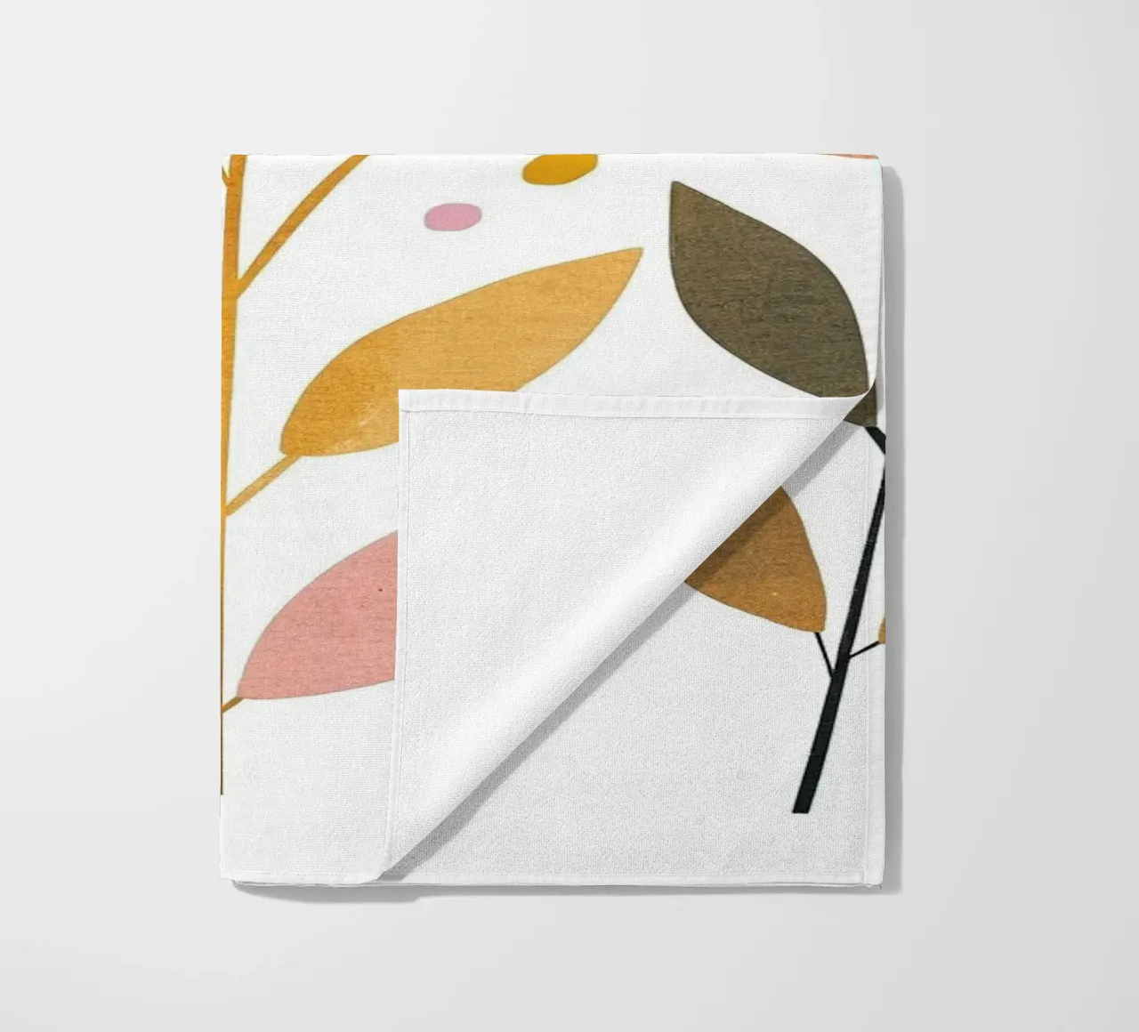 Foglie Boho 2 telo mare da Yaso Design Boho & Botanic