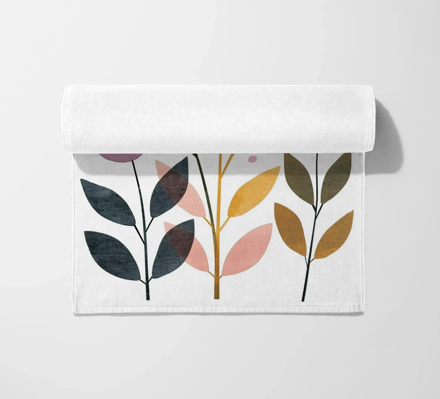 Foglie Boho 2 telo mare da Yaso Design Boho & Botanic