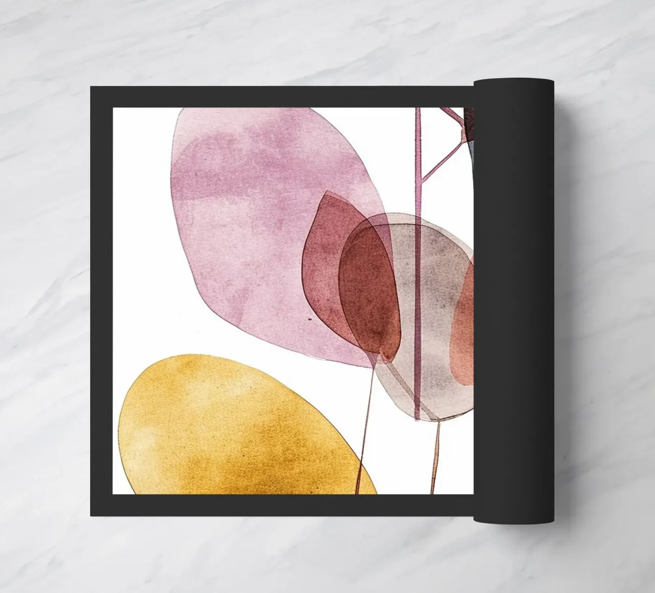 Foglie Boho 3 zerbino da Yaso Design Boho & Botanic