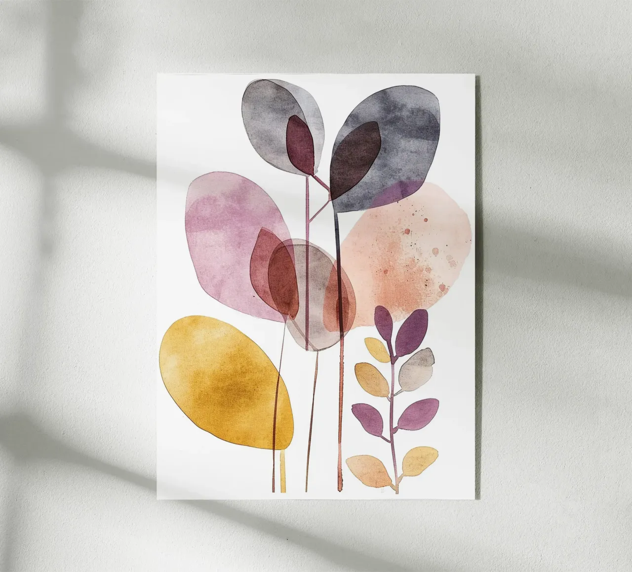 Foglie Boho 3 plexiglass da Yaso Design Boho & Botanic