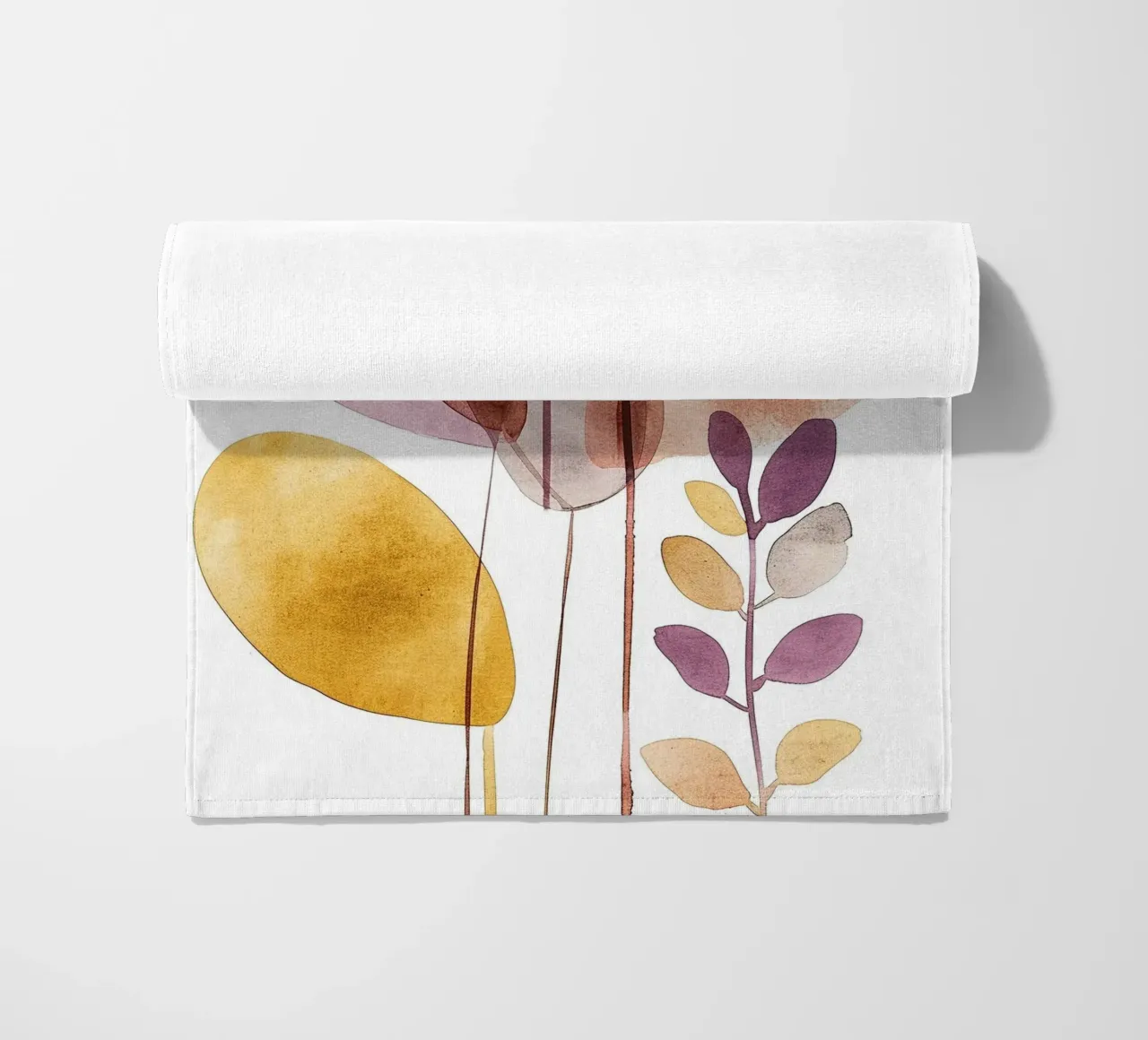Foglie Boho 3 telo mare da Yaso Design Boho & Botanic