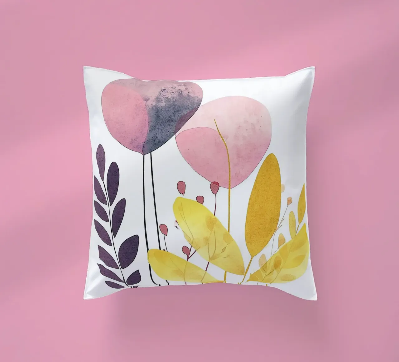 Foglie boho 4 cuscino da Yaso Design Boho & Botanic