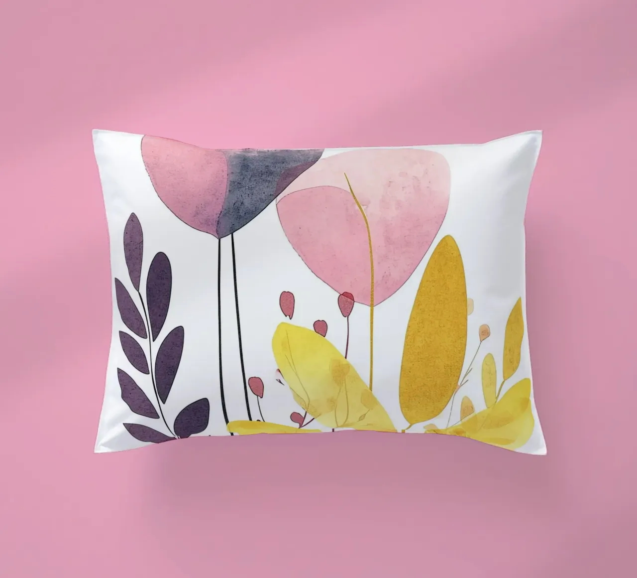 Foglie boho 4 cuscino da Yaso Design Boho & Botanic