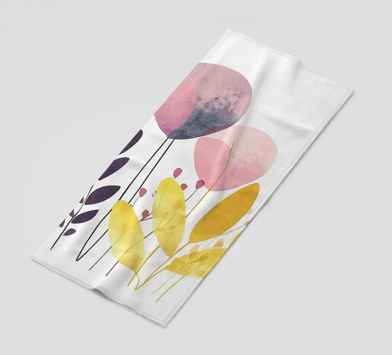 Foglie boho 4 telo mare da Yaso Design Boho & Botanic