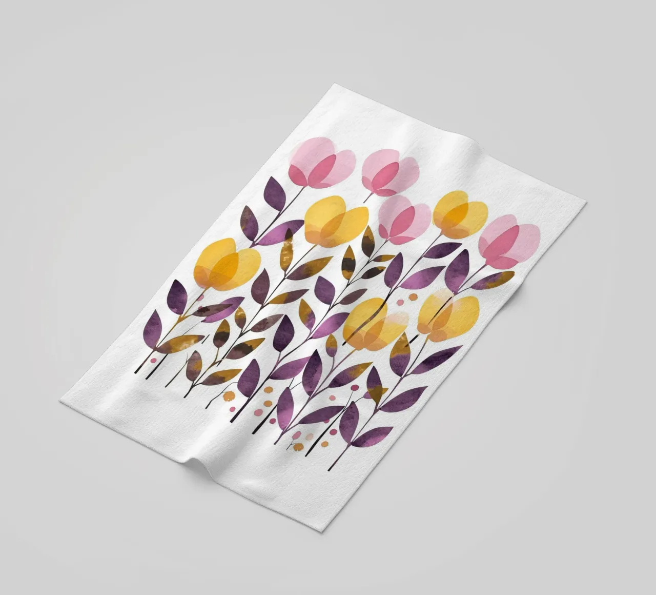 Foglie boho 5 telo mare da Yaso Design Boho & Botanic